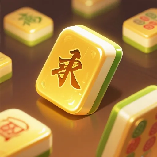 麻将主题作品视觉