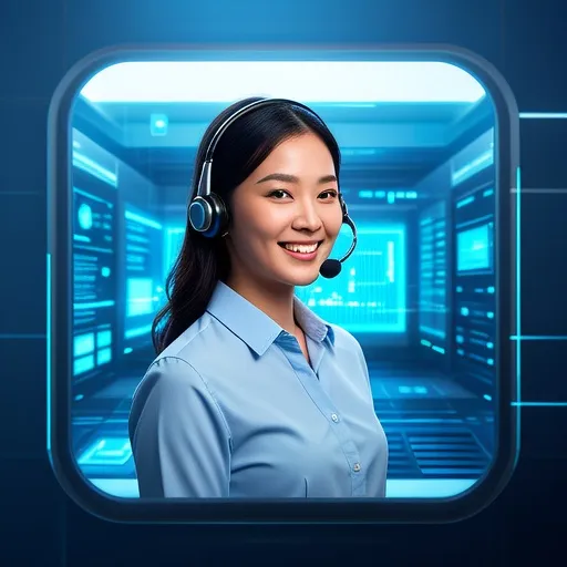 PG电子游戏专业客服形象